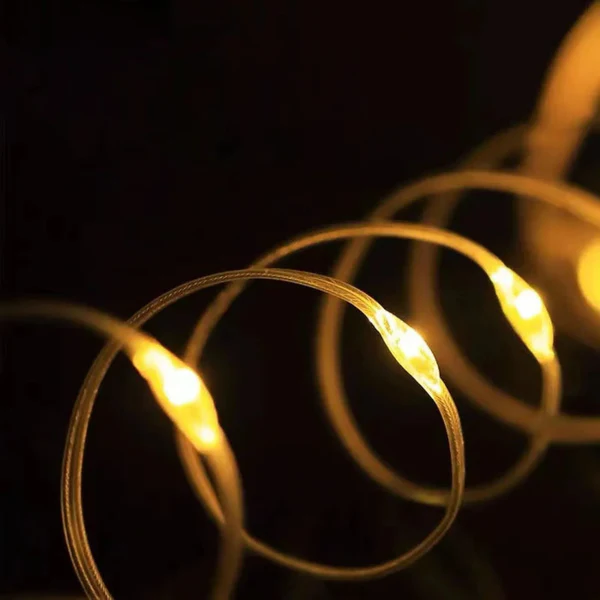 GlowString™ - Solcellsdriven Ljusslinga